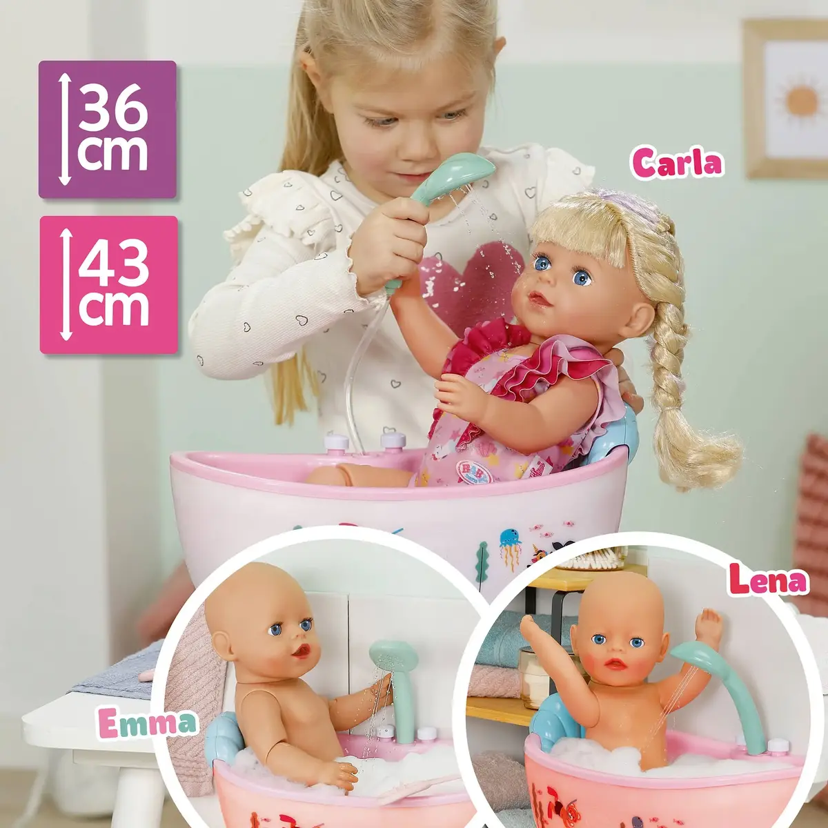 Zapf Creation BABY born Ванна 840924 Photo 5