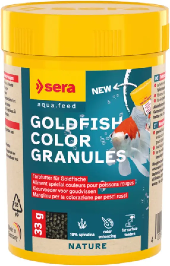 Zivju barība Sera Goldfish Color Granules