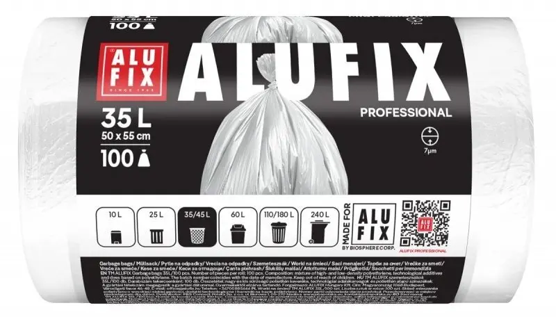 Alufix Professional Atkritumu maisi HDPE 35