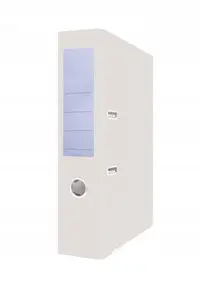 Basic BASIC-S А4 75 мм из полипропилена арочный регистратор белый