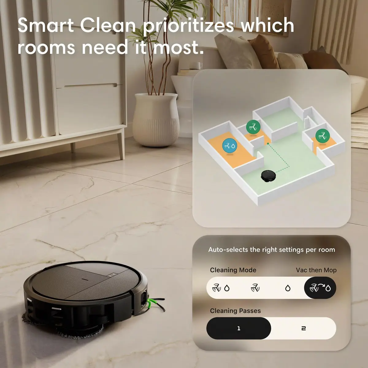 iRobot Roomba Plus 575 Combo White Robot Vacuum Cleaner Photo 7