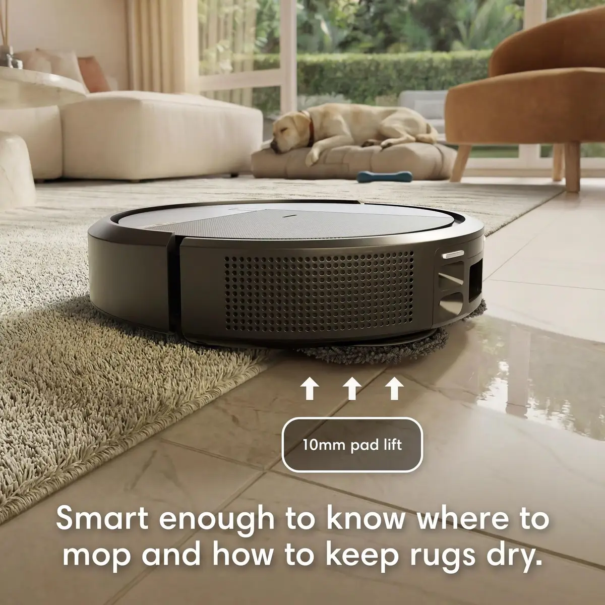 iRobot Roomba Plus 575 Combo White Robot Vacuum Cleaner Photo 9