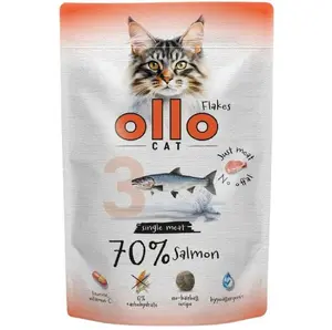 OLLO Cat Salmon pouch 85 g