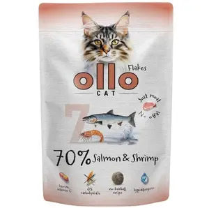 OLLO No. 7 Cat Pouch Salmon and Shrimp