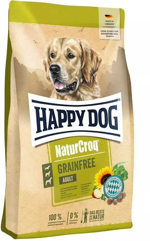 Happy Dog NaturCroq Grainfree Sausā suņu