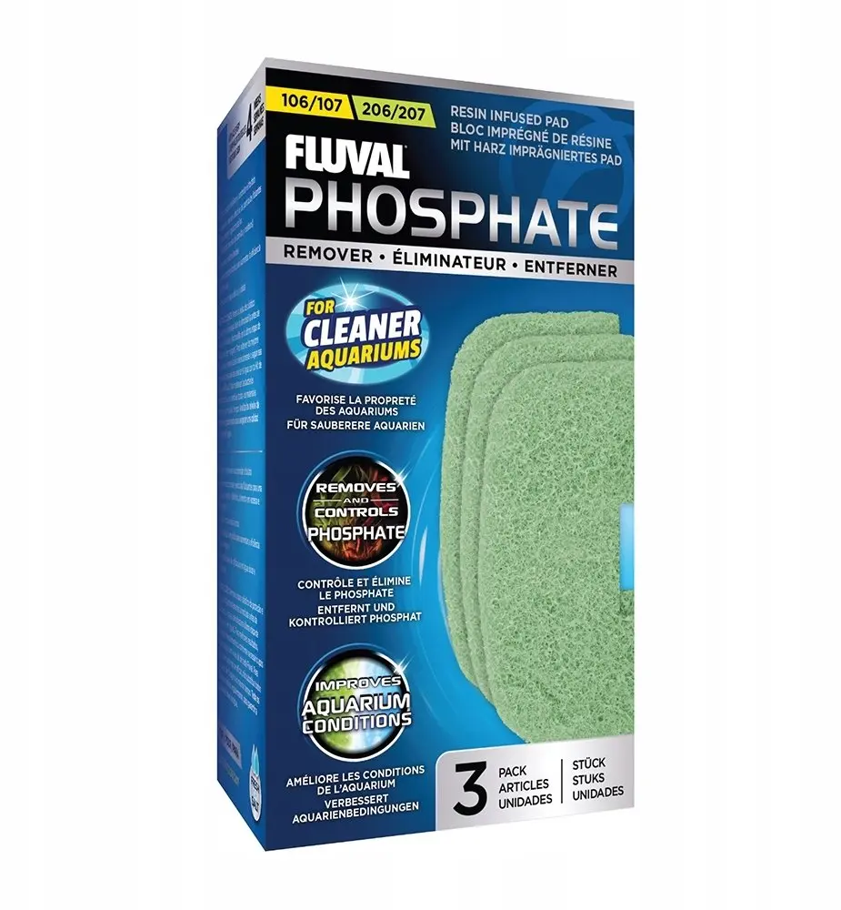 Fluval fosfātu reducējošais filtra materiāls 107