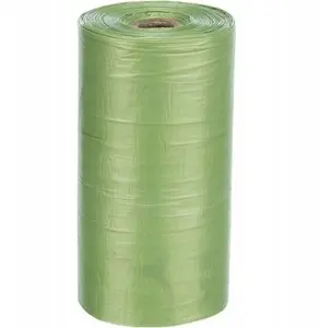 Trixie Recycled Dog Waste Bags Green 4 Rolls of 20 Bags