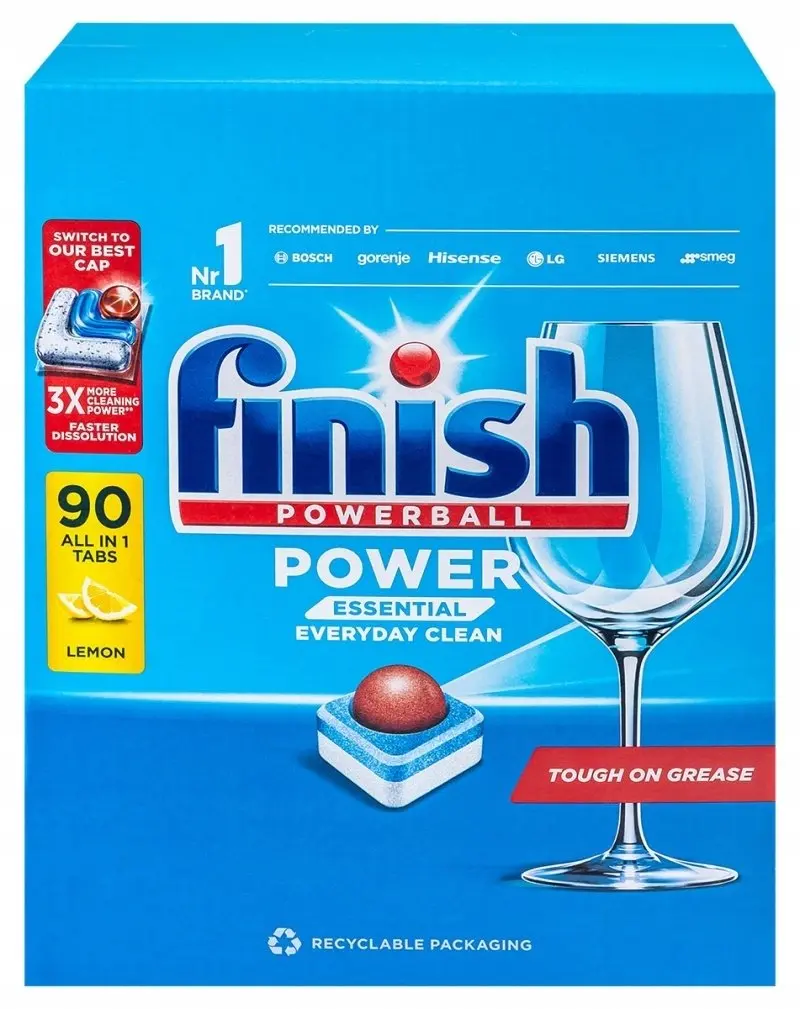 Trauku mazgājamās mašīnas tabletes Finish Power