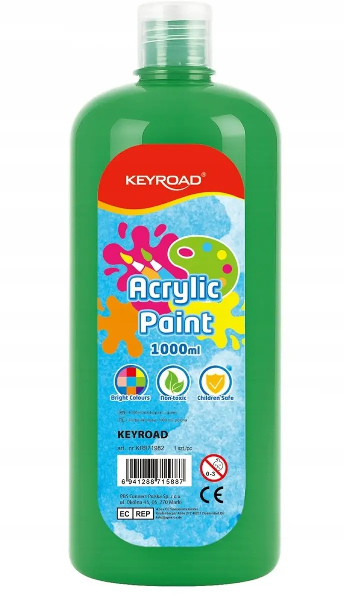 Keyroad KR971982 Akrila krāsa, 1000 ml