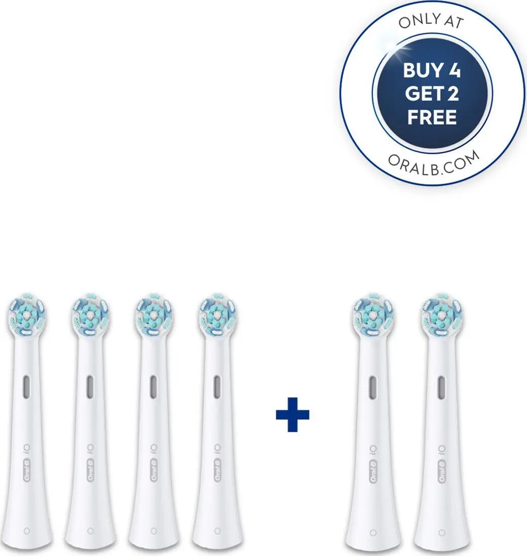 Oral-B rezerves zobu birstes uzgaļi White