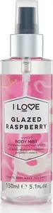 I love Освежающая парфюмированная мист-дымка для тела Glazed Raspberry 150мл