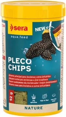 Sera Pleco Chips 250 ml Barība