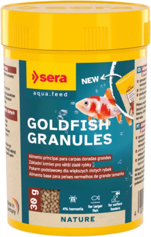 Barība zelta zivtiņām sera Goldfish Granules