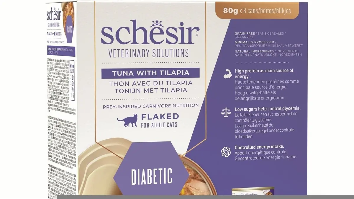 Mitrā barība kaķiem Schesir Veterinary Solutions
