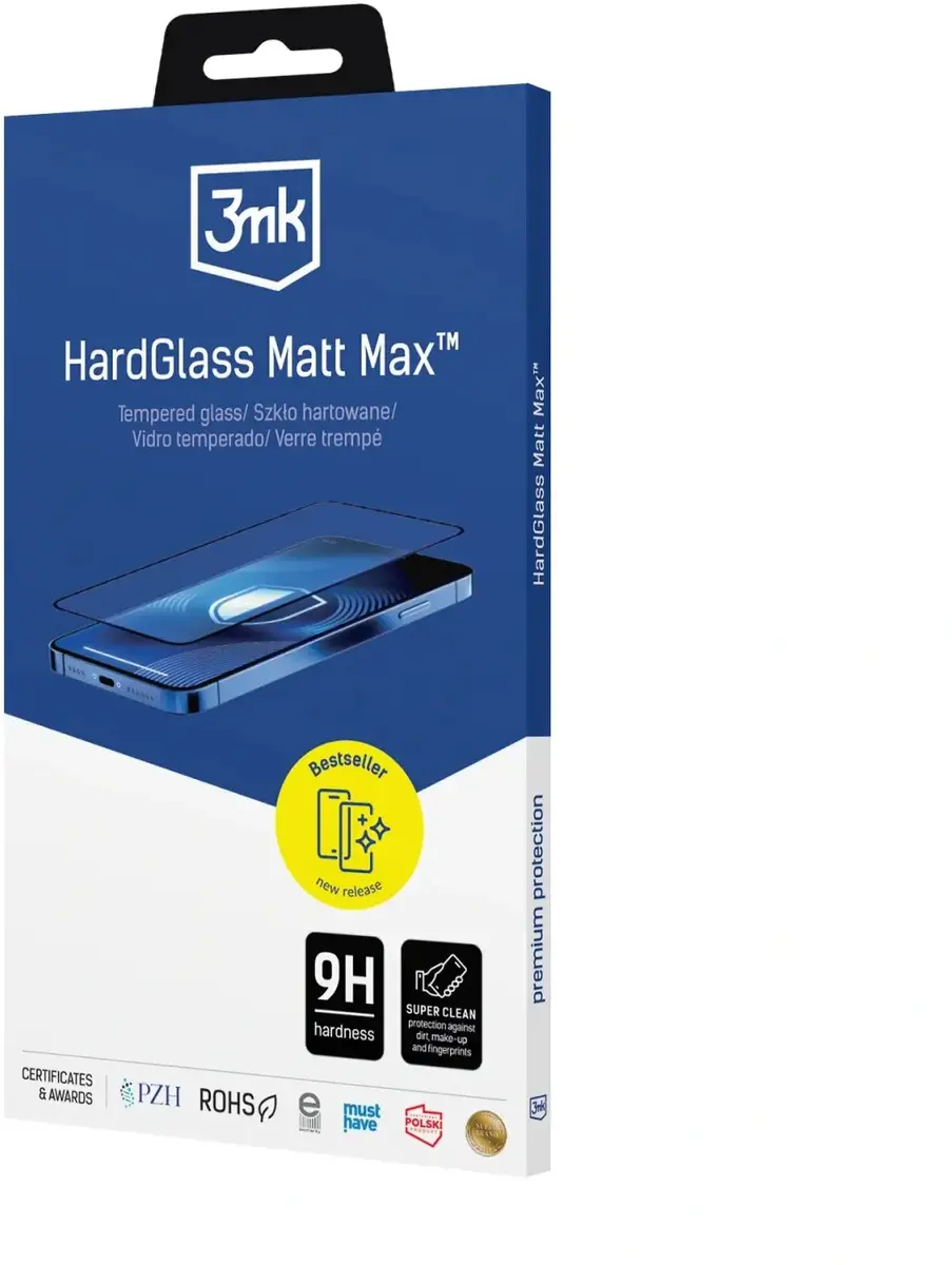3MK HardGlass Matt Max ekrāna aizsargstikls
