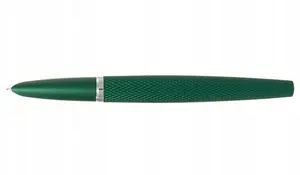 Diplomat Fountain Pen Viper, Guilloche Pattern, Fine Nib, Green