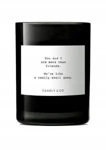 Candly&Co Scented Soy Candle You And I Are More Than. No.8 in Glass Jar