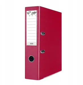 Папка-регистратор Basic BASIC-S A4 75мм ПП бордовый