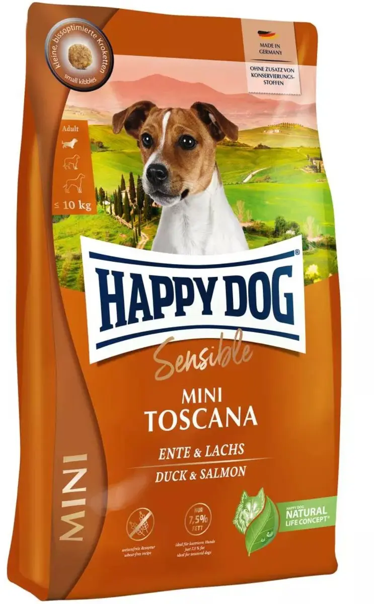 Happy Dog Mini Toscana Sausā suņu