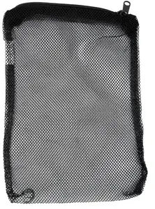 AquaNatura Filtrācijas materiālu maisiņš ar rāvējslēdzi melns poliesters 15x20 cm