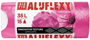 Alufix Aluflexy scented garbage bags, LDPE, 35 liters, 15 pieces, pink