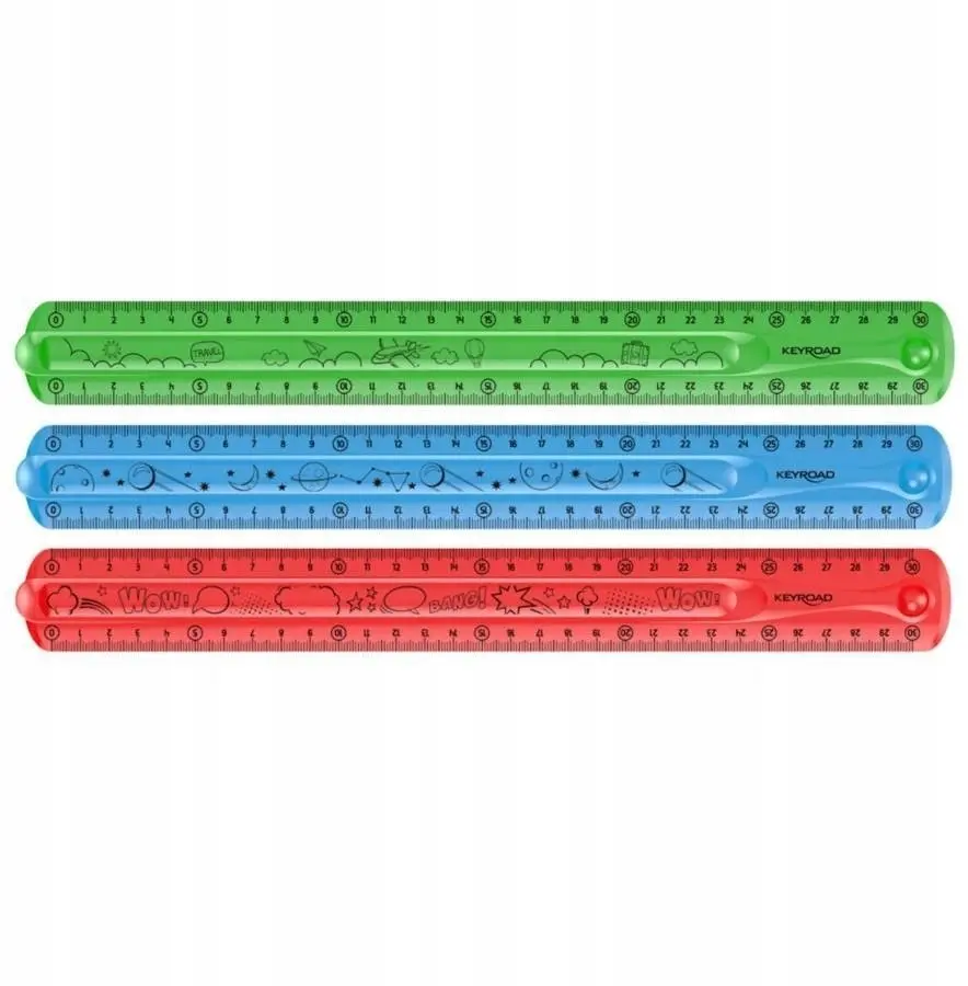 Keyroad Tattoo 30cm elastīga lineārs KR971665