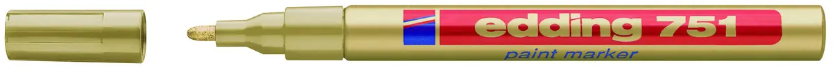 Edding 751 Krāsas marķieris Zelta 1-2