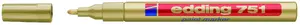 Edding 751 Paint Marker Gold 1-2 mm