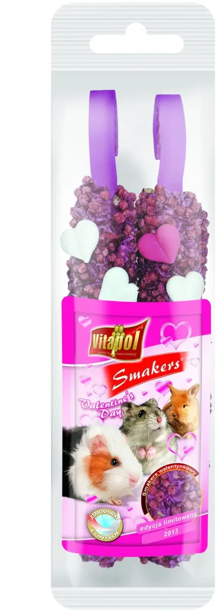 Vitapol Smakers Valentīna našķis grauzējiem un