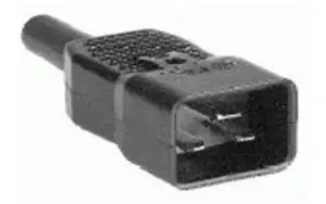 Mercodan Appliance Connector for UPS 250V 16A