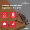 Maclean MC-141 Wall Tool Organizer and Shelf Photo 2