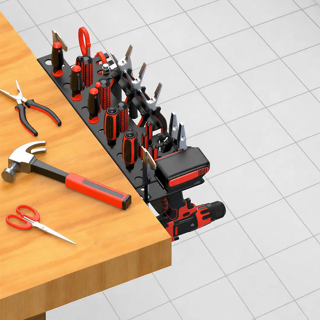 Maclean MC-141 Wall Tool Organizer and Shelf Photo 9