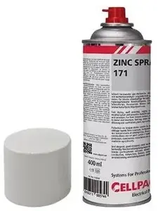 CellPack Zinc Spray No.171 400ml protective coating for metal surfaces