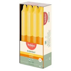 Aromatic Mango Candle Bolsius 18x2.13 cm 8 pcs