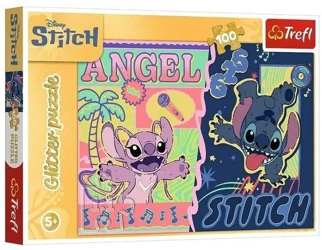 Trefl 100 gabalu puzle ar spīdumiem