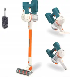 Bounn HN147860 Cordless Vacuum Cleaner Toy for Kids with Accessories
