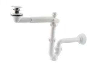 AKCES Сифон для рамы click-clack KK99 CR хром