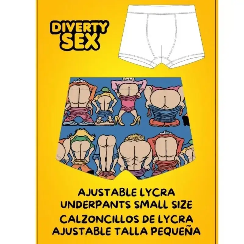 Diablo Picante Boxer Briefs Buttocks Mazais