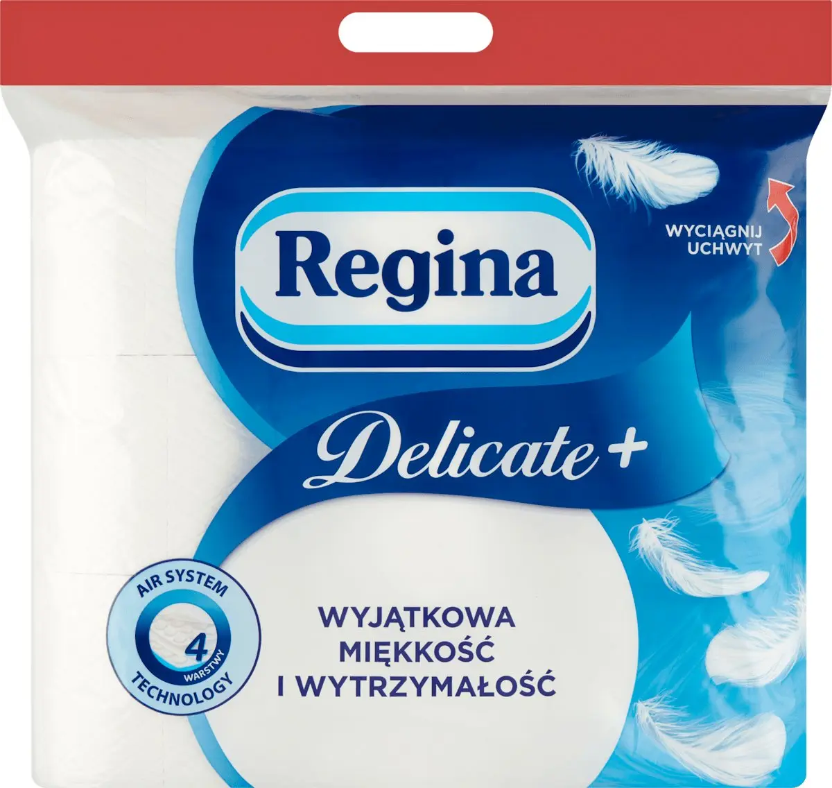Regina Delicate+ 4-kārtu Tualetes papīrs 12