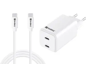 Sandberg AC Charger USB-C PD65W EU 1.5M with Power Delivery