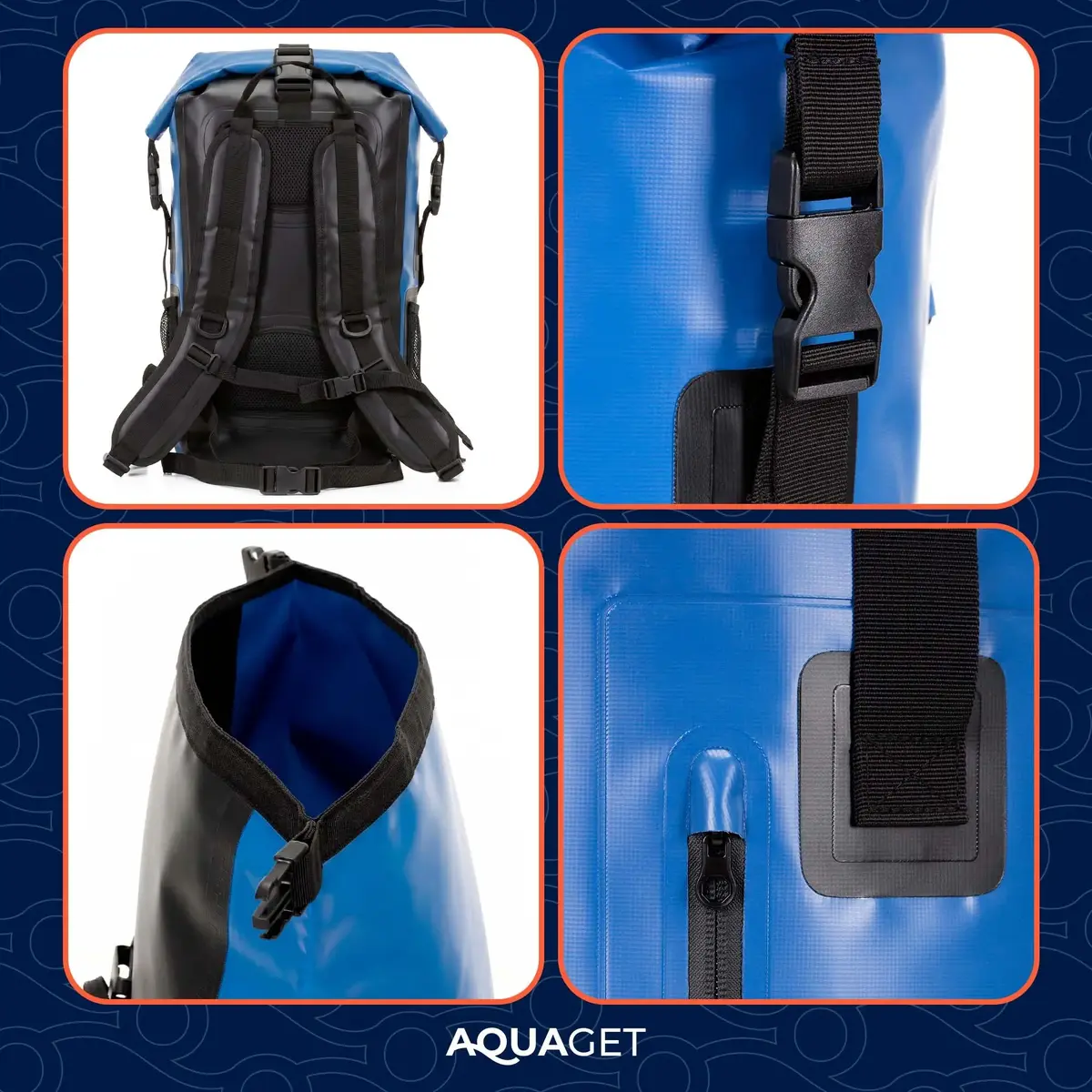 Водонепроницаемый рюкзак Aquaget AQ0024 35л Photo 5