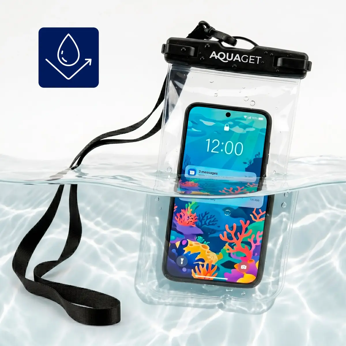 Springos AQ0025 Waterproof Phone Case Pouch Photo 7