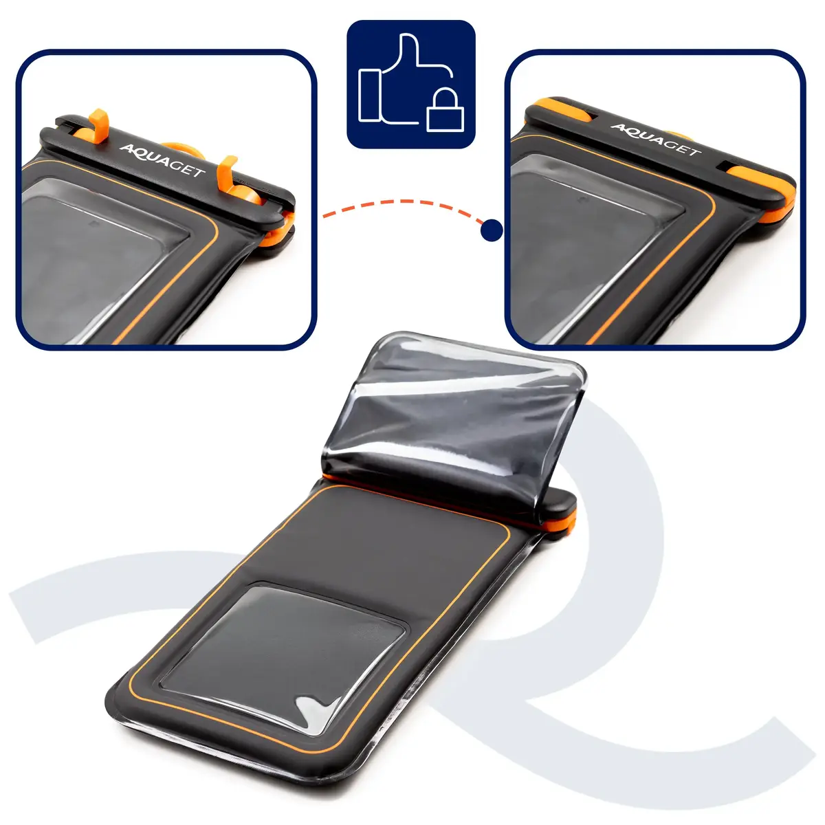 Aquaget AQ0027 Floating Waterproof Phone Case Pouch Photo 5