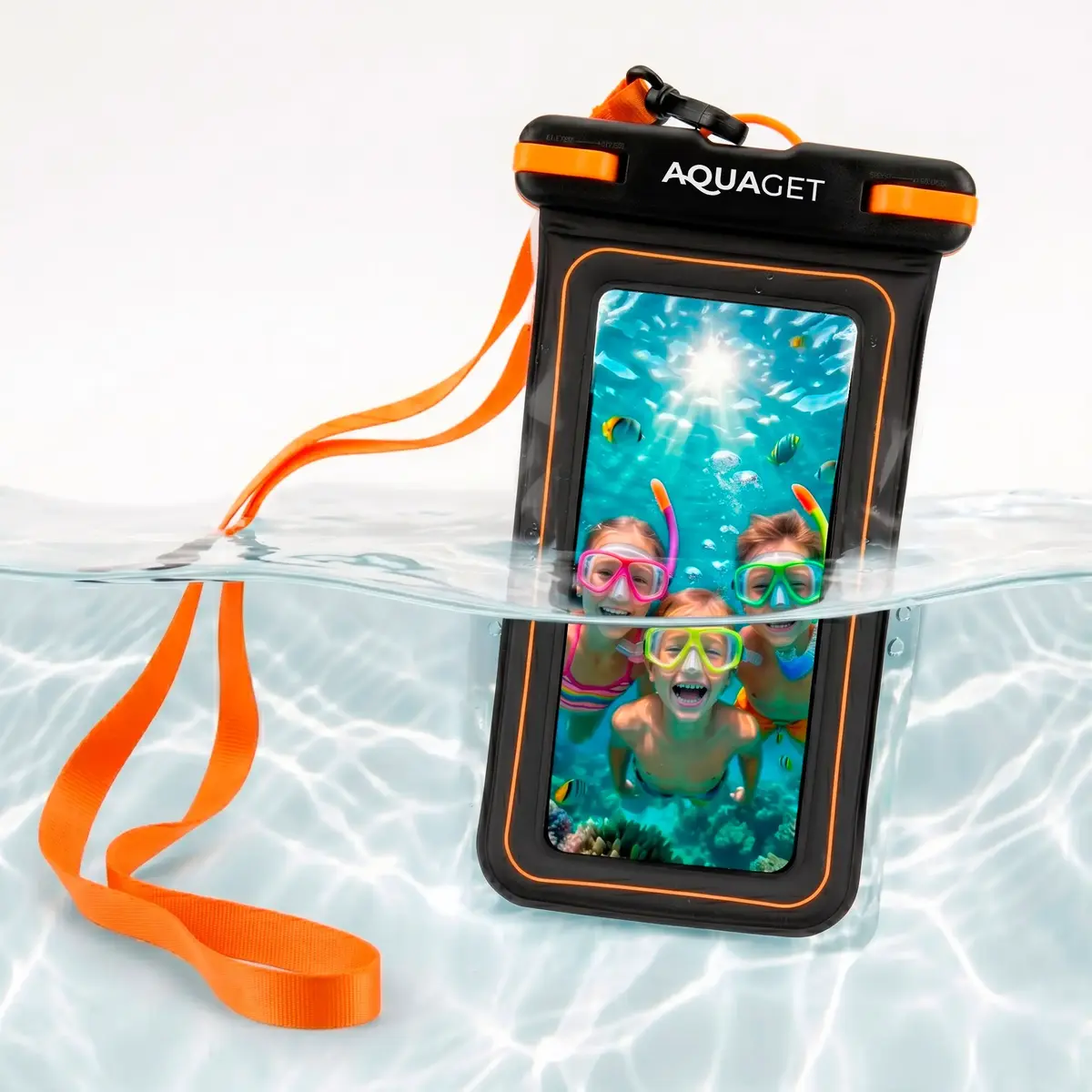 Aquaget AQ0027 Floating Waterproof Phone Case Pouch Photo 10