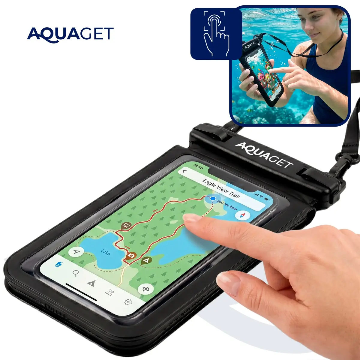 Springos AQ0028 Dual Waterproof Phone Pouch Set Photo 5