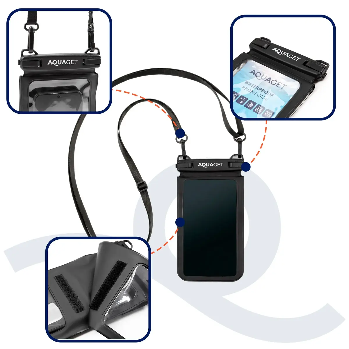 Springos AQ0028 Dual Waterproof Phone Pouch Set Photo 7
