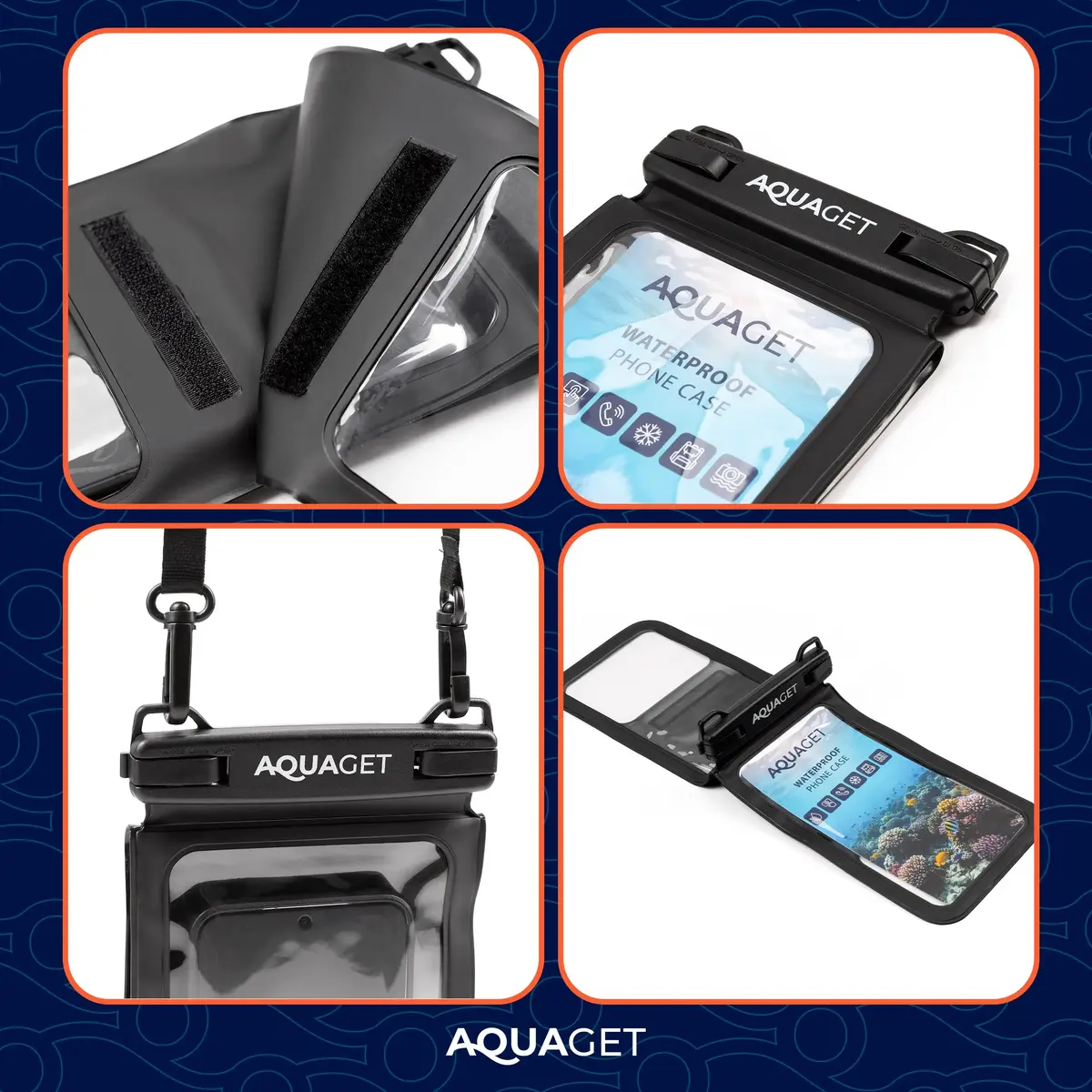 Springos AQ0028 Dual Waterproof Phone Pouch Set Photo 8