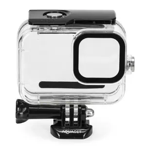 Waterproof Underwater Housing Case for GoPro Hero 9 10 11 12 13 Springos AQ0030 Clear IPX8 45m Tempered Glass Polycarbonate