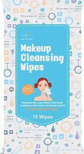 Cettua Makeup Cleansing Wipes 15 pcs