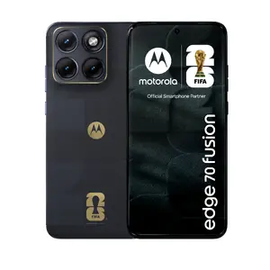 Viedtālrunis Motorola edge 70 fusion FIFA Edition 6.78" Dual SIM Snapdragon 7s Gen 3 8 GB RAM 256 GB Atmiņa Android 16.0 5200 mAh Melns